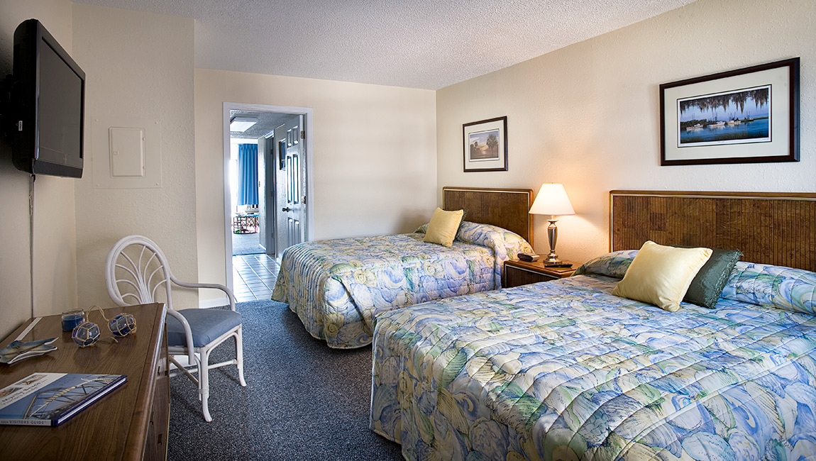 Carolina Winds Myrtle Beach  Resort Suite Bedroom