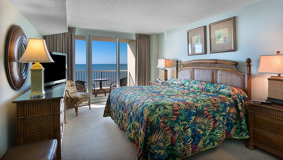 3 Bedroom North Master Bedroom Carolina Winds Resort