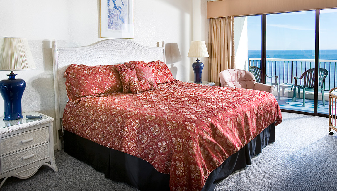 Carolina Winds Myrtle Beach Condo Master Bedroom